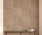 Панель стеновая акустическая МДФ Stella Comfort Light Дуб Снежный