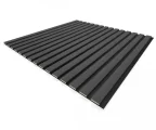 Панель стеновая акустическая МДФ Stella Comfort De Luxe Black Lead