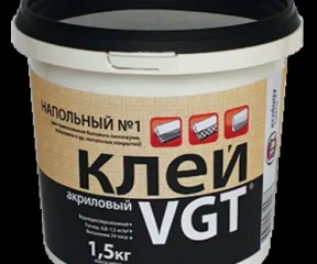 Клей ВГТ акриловый напольный №1 Эконом 1, 5кг