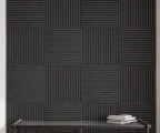 Панель стеновая акустическая МДФ Stella Trend De Luxe Black Lead