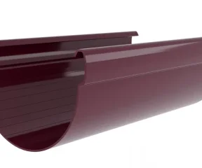 Желоб Дизайн 135 ПВХ Grand Line 3м Бордо (RAL 3005)